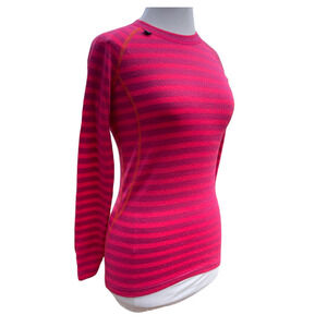ULVANG 50Fifty 2.0 Striped Merino Wool Blend Norwegian Ski Base-Layer Top